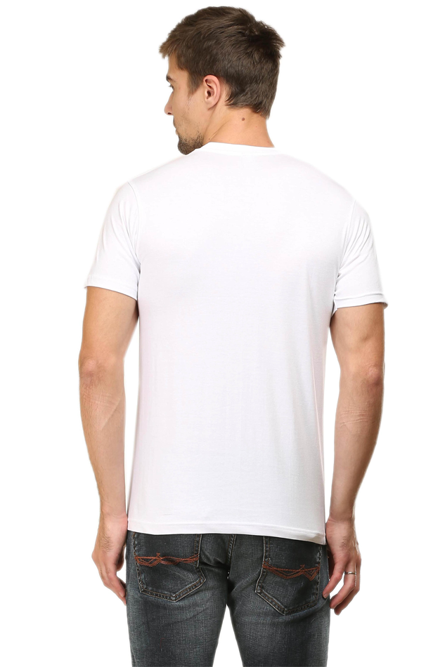 Strut/Male V Neck T-Shirt White S